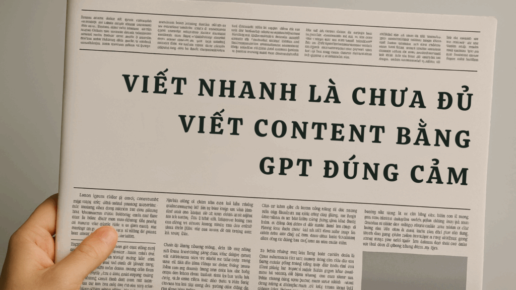 Viết Content Bằng GPT